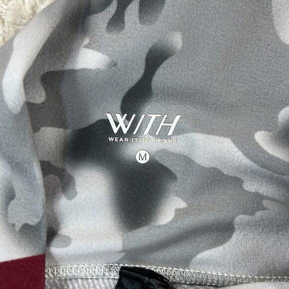 WITH - wear it to heart grey Camo leggings, - Picture 7 of 8